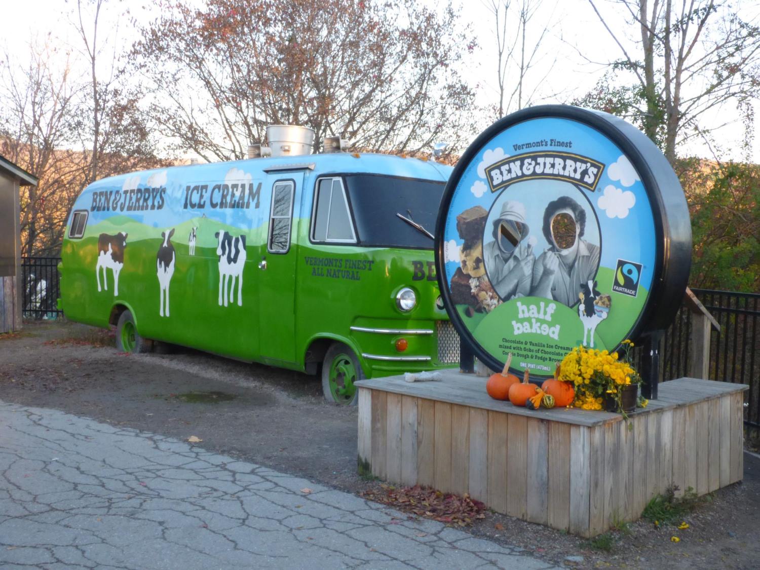 Visite d'une fabrique de glace Ben & Jerry