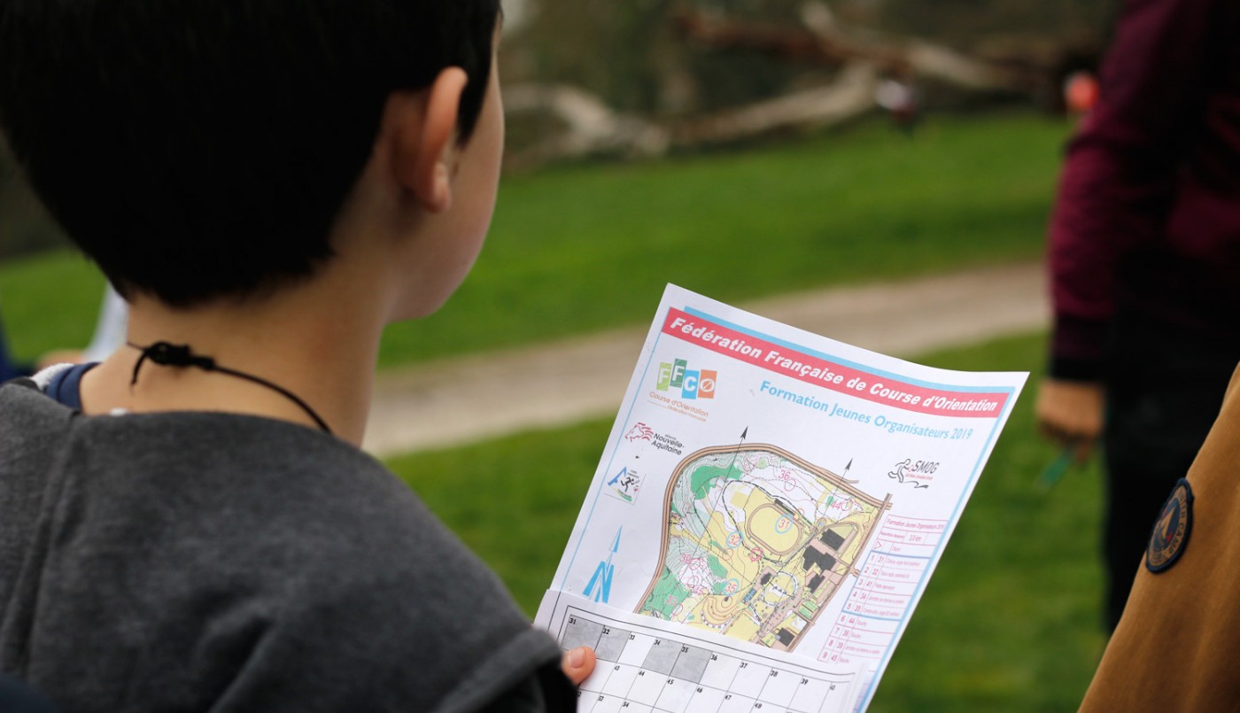 Course d’orientation au parc Palmer