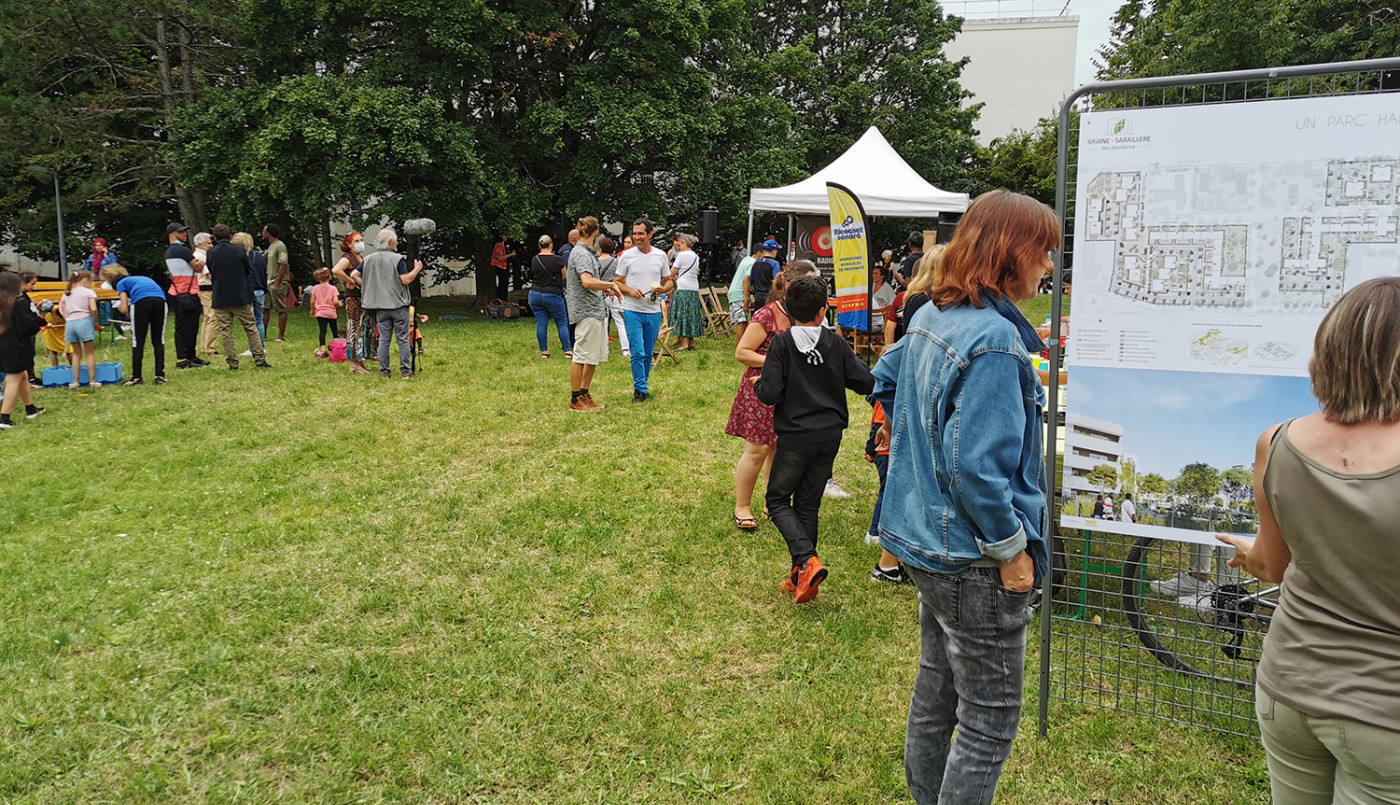 La Saraillère : les habitants fêtent le devenir de leur quartier 