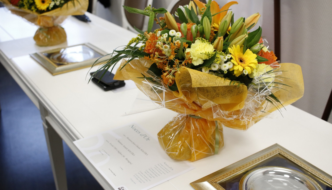 Cérémonie des noces d'or, de platine, d'argent et d'émeraude !