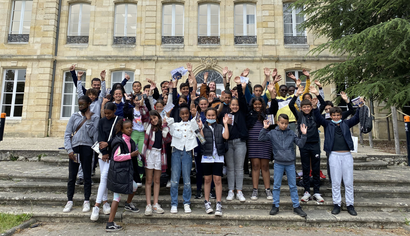 Deuxième journée de cohésion du programme  "Vous rythmez le jeu - Rencontre avec les Girondines de Bordeaux