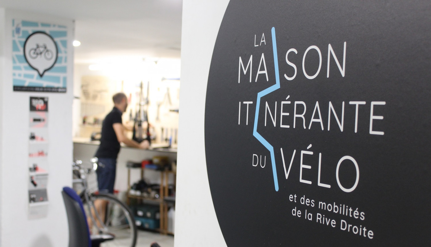 La Maison itinérante du vélo et des mobilités Rive Droite