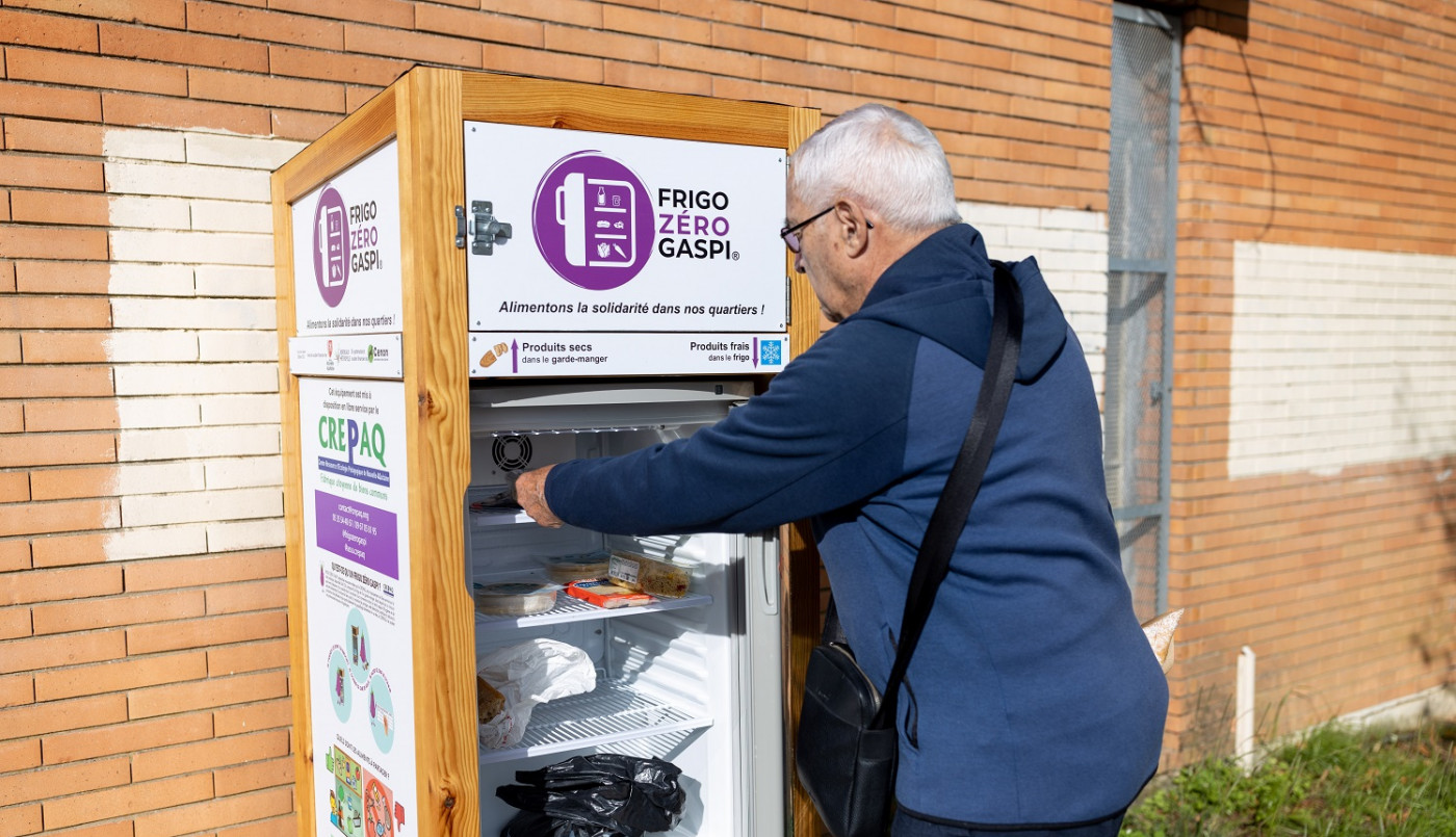 Un Frigo Zéro Gaspi pour combattre le gaspillage et la précarité 