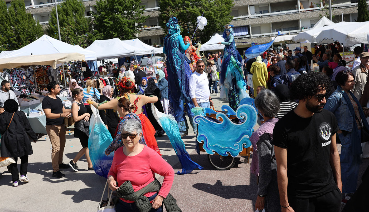 Les 50 ans du marché de Cenon fêtés sous un soleil printanier