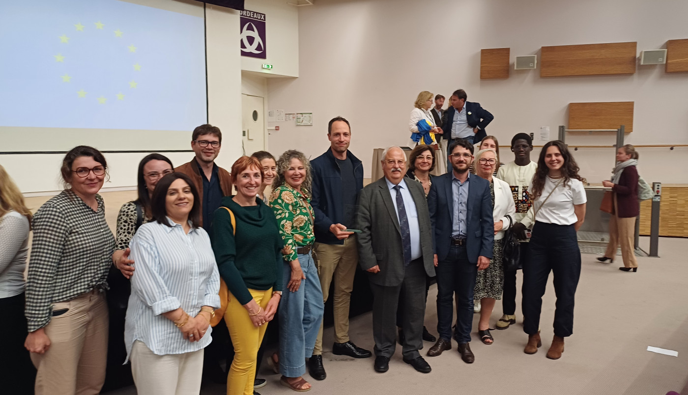 Cenon remporte le prix de l'initiative européenne décerné par la MEBA et Bordeaux Métropole 