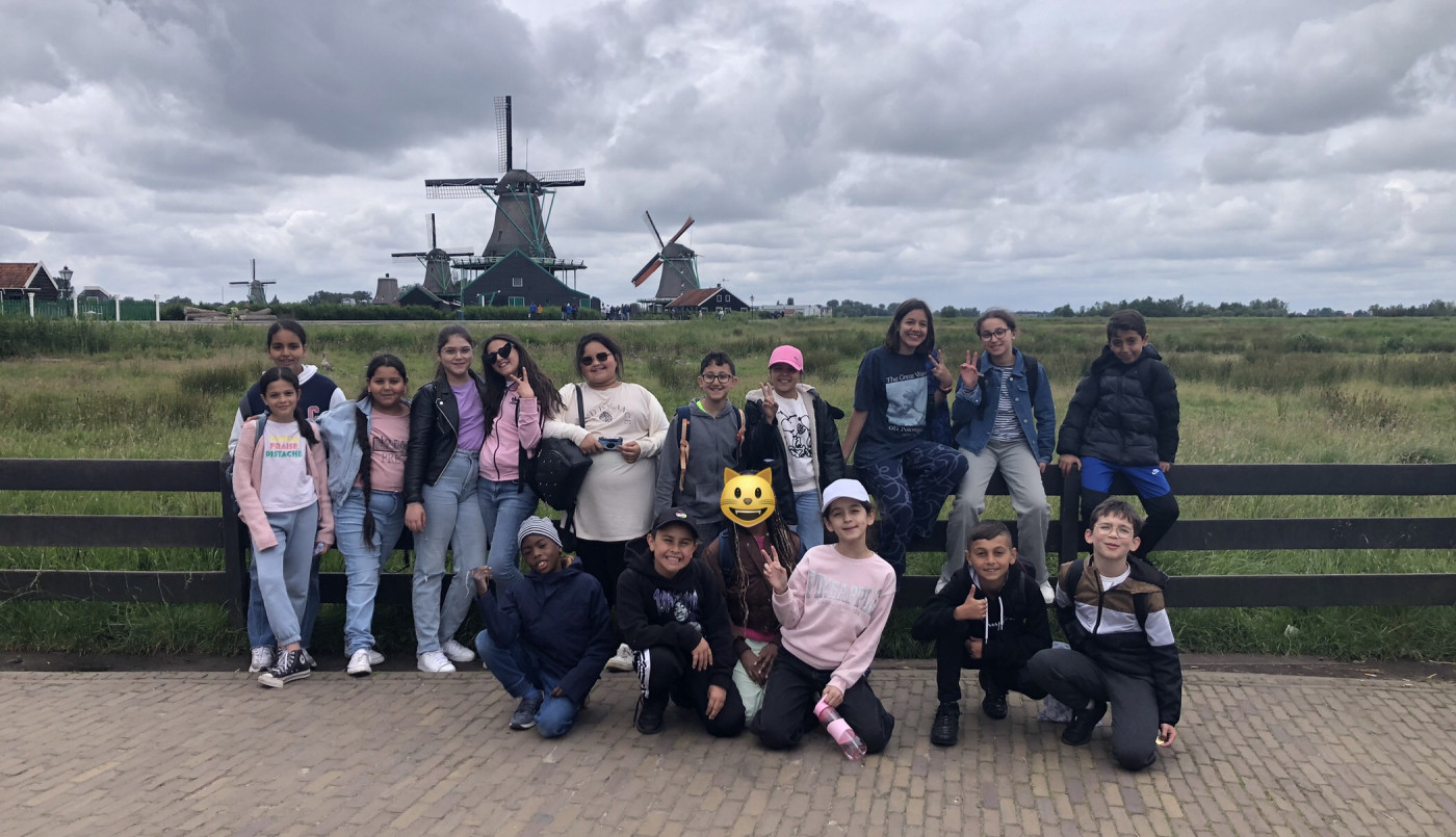 L’école Jean Jaurès au pays des tulipes 