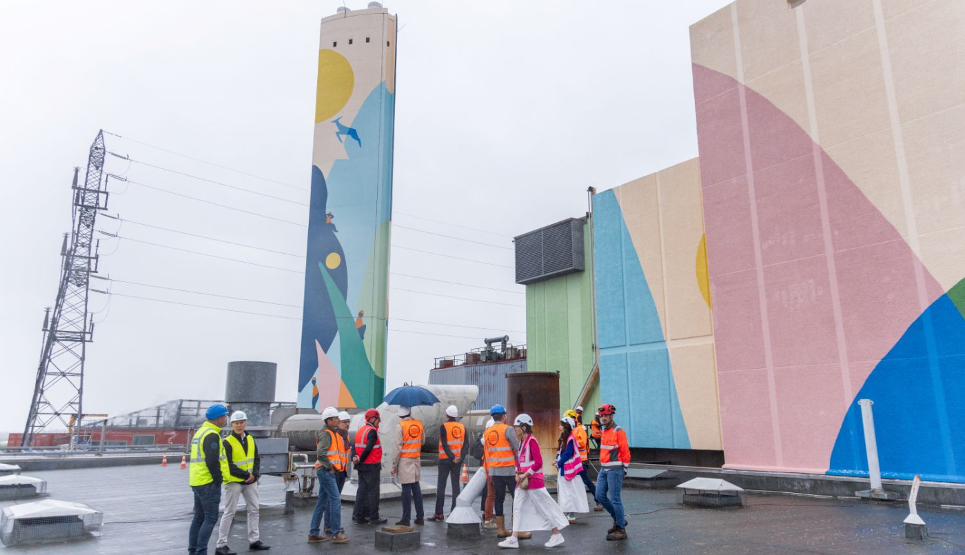 Une oeuvre d'art pour embellir l'UVE de Cenon