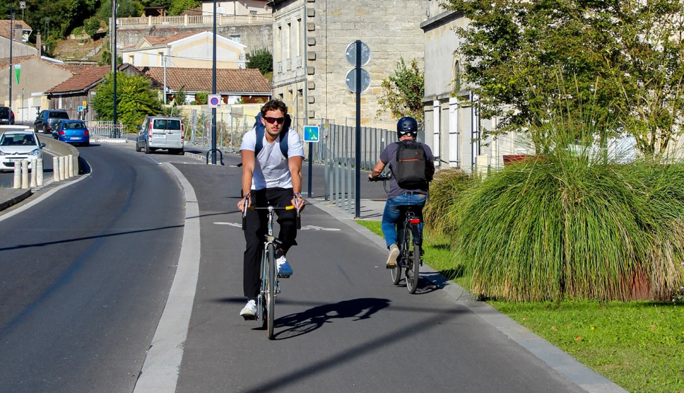 A vélo à Cenon