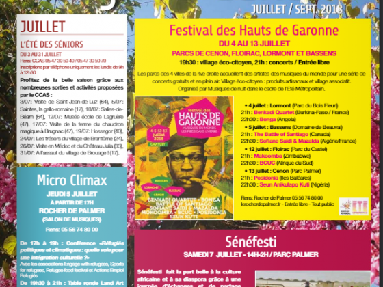 Extrait de sortir à Cenon