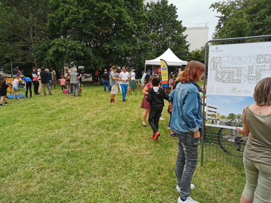 Vue d'ensemble fête de la Saraillère