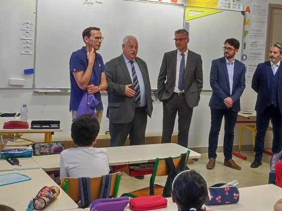 Interactions et échanges sur l'Europe dans la classe de l'école élémentaire Camille Maumey